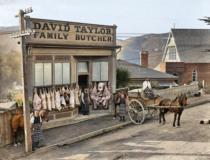 Необычные и интересные снимки из разных стран мира, сделанные в XX веке. 20 раскрашенных фотографий. Часть IV Историческое фото, Фотография, Старое фото, Мир, 20 век, Колоризация, Длиннопост