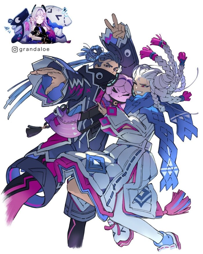     Grandaloe , Anime Art, Genshin Impact, ,   ,  , Citlali (Genshin Impact)