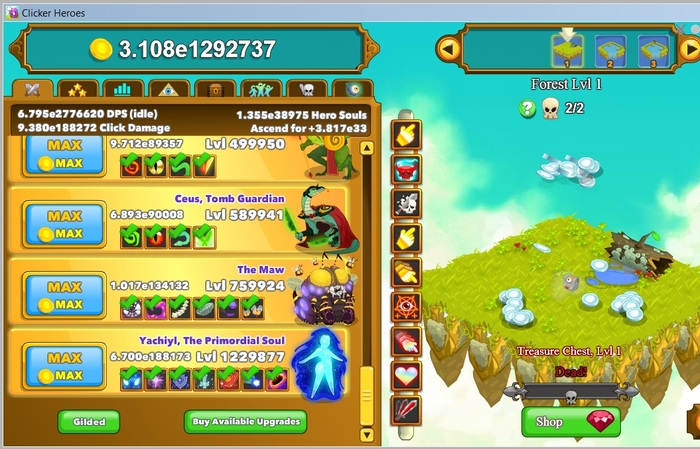   idle- "Clicker Heroes" , Idle, , 