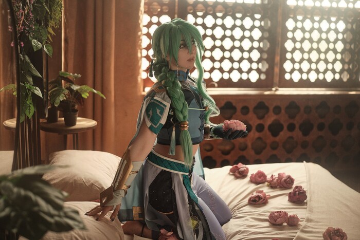 Baizhu Cosplay (  ) , Genshin Impact, Baizhu, , 