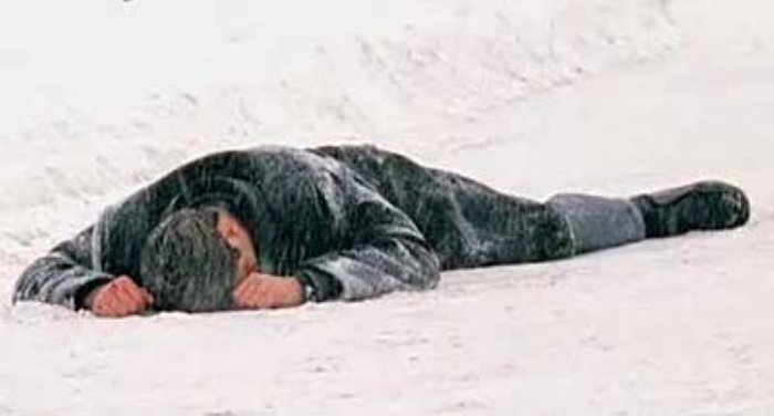 Продолжение поста «Однажды в студёную зимнюю пору, с работы я вышел - был сильный пурген»