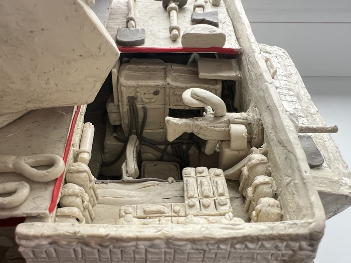 Отсек управления (место стрелка радиста)