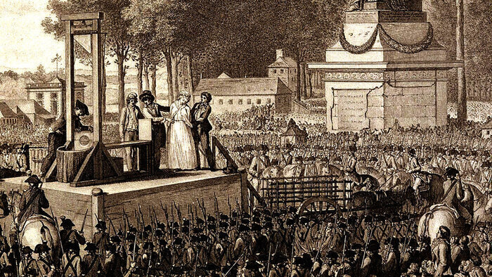 Казнь Марии Антуанетты