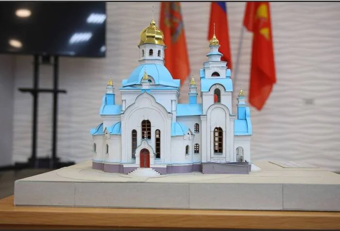 A temple for every yard - Krasnoyarsk region, Zheleznogorsk, Church, Temple, Temple construction, VKontakte (link)