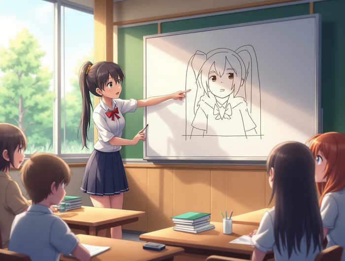     , , , Anime Art, Flux, Krea, Hatsune Miku