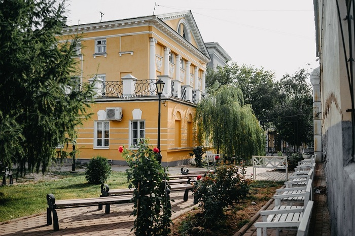 Оренбургский губернаторский музей. Дворик «Эссен». Фото: Центр развития туризма Оренбургской области