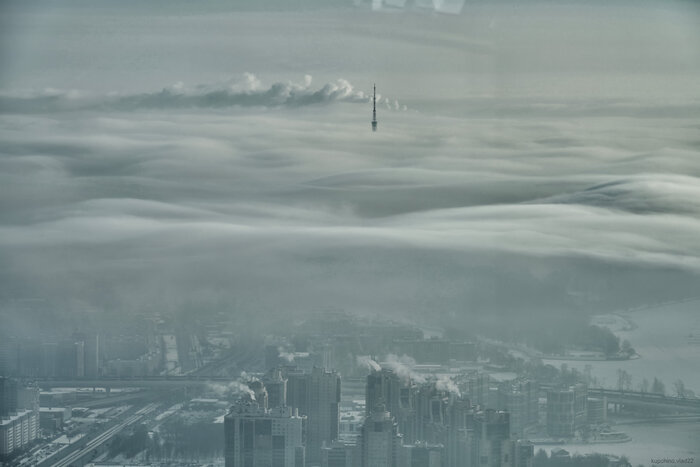 Взгляд с Лахта Центра