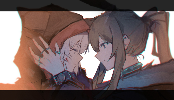    , Anime Art, Animal Ears, Arknights, Misha (Arknights), Amiya, Liskarm, Franka,   , Savage (Arknights), 