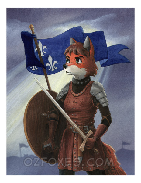 Making a stand , , Furry Fox, , 