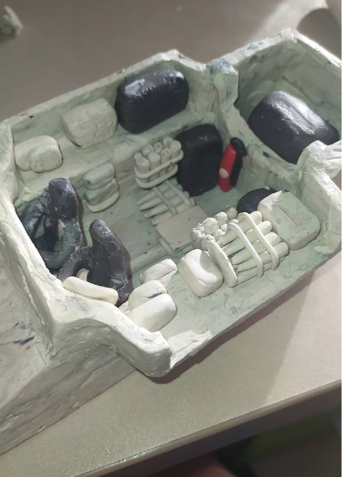 М2 Stuart. 2022 год. Первые попытки в интерьер танка.