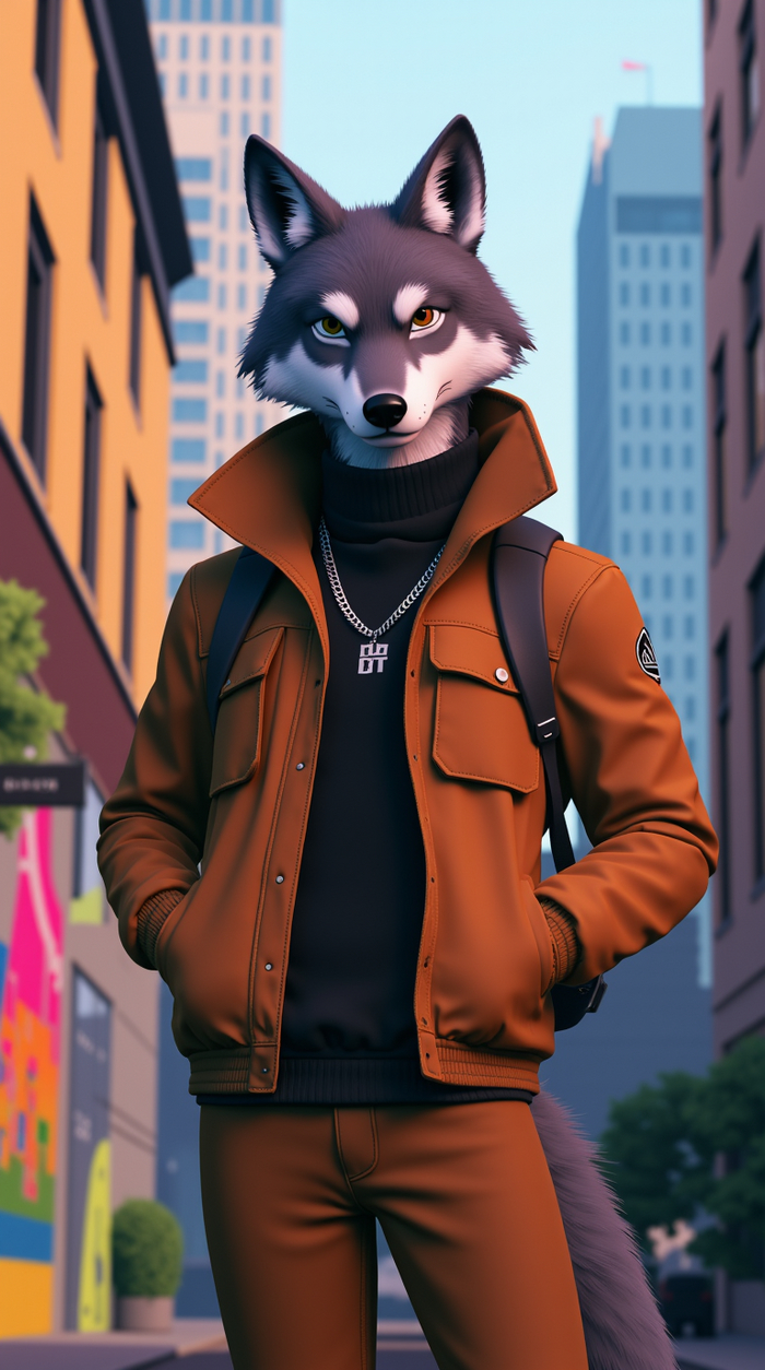    Wolfmks #785  , , Furry Art, Furry wolf