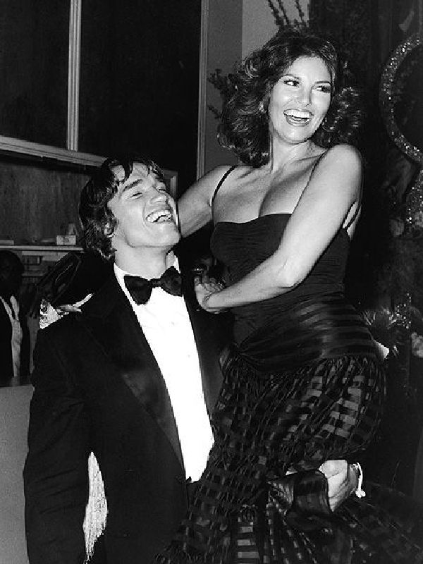 Ракель Уэлч и Арнольд