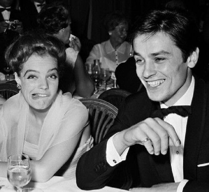 Роми Шнайдер, Ален Делон