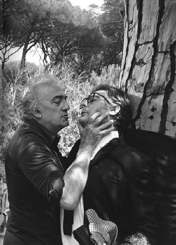 Феллини и Мастроянни