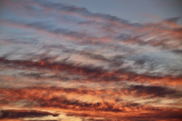 Февральский закат Вид из окна, Закат, Сопки, Мурманская область, Февраль, Зима, Небо, Облака, Canon, Длиннопост