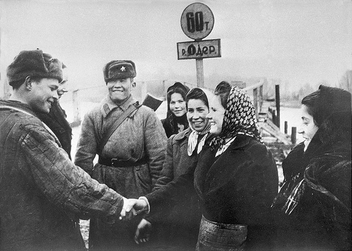 В январе 1945 года советские войска прошли путь от Вислы до Одера