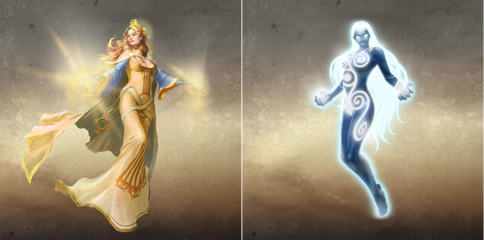 Весталки и сияния