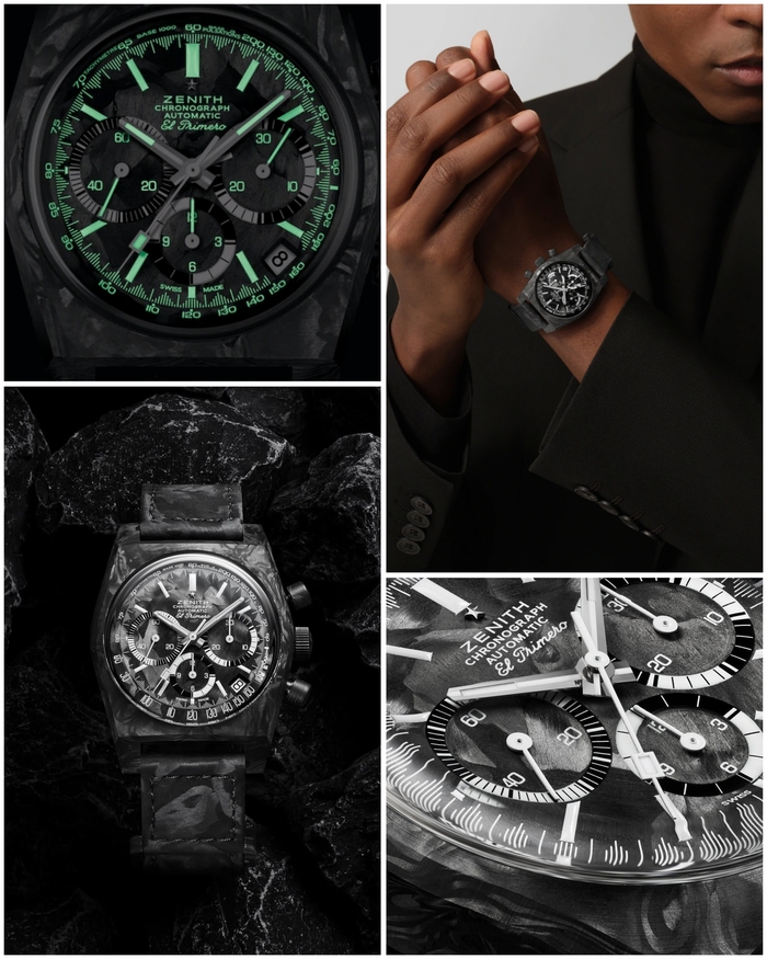 ����� ������� Chronomaster Revival A3818 Cover Girl Carbon �� Zenith