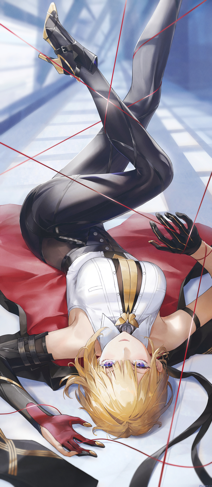 Evelyn Anime Art, Zenless Zone Zero, Evelyn Chevalier (zzz), Swkl, 
