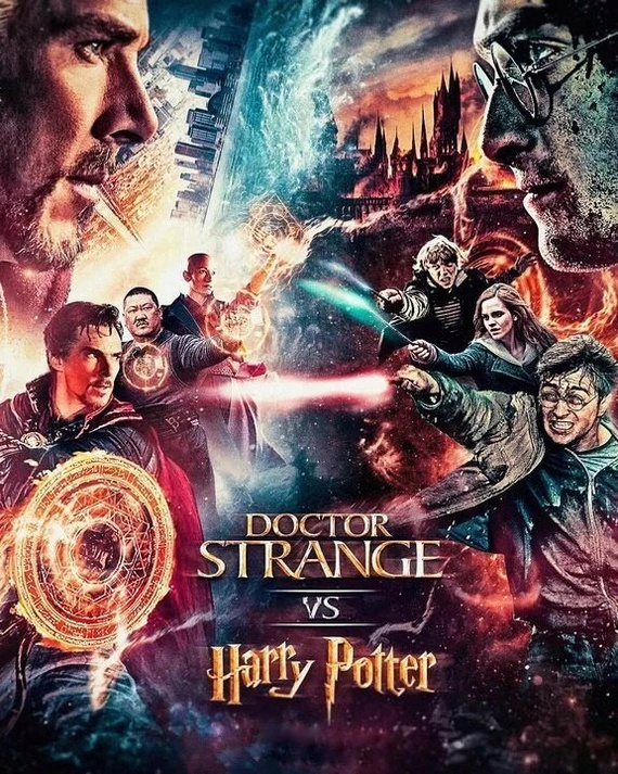 Doctor Strange crossover Harry Potter , ,  ,  