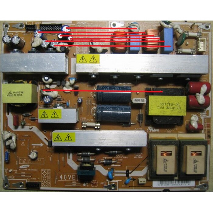 Номиналы конденсаторов