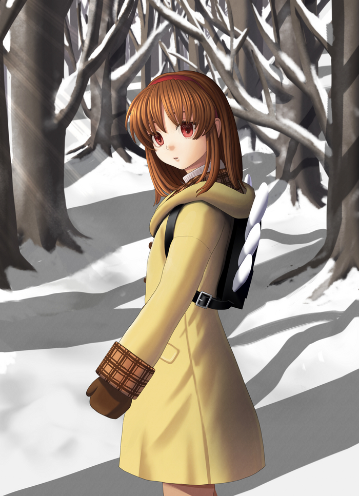 Ayu Ayu , Anime Art, Kanon, Tsukimiya ayu