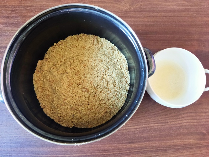 Печенье и масло