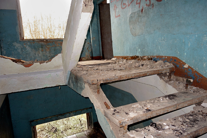 Заброшенный текстильный комбинат