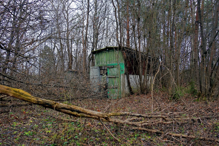 Вход в бомбоубежище