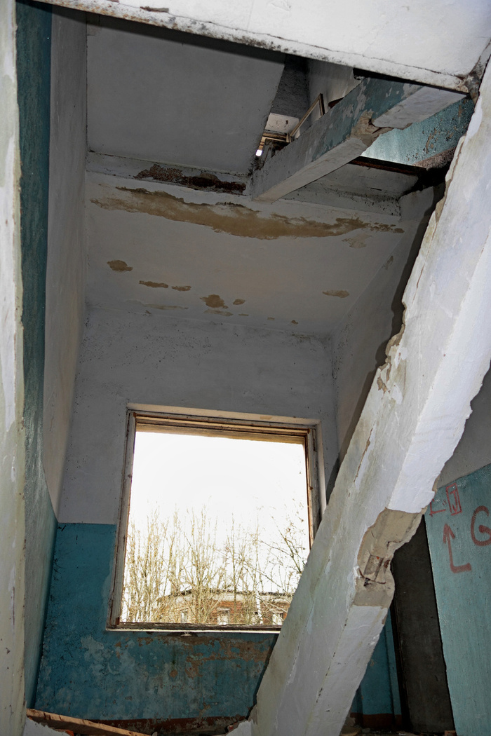 Заброшенный текстильный комбинат