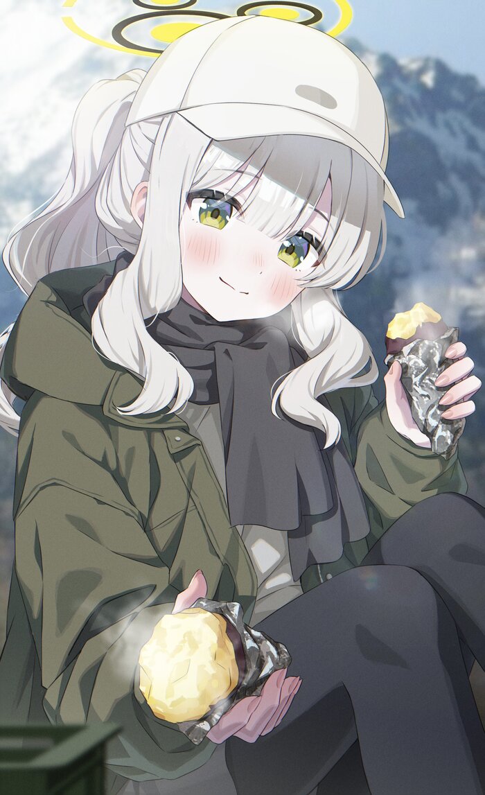   , Anime Art, , , Blue Archive, Omagari Hare, , , Momoimon
