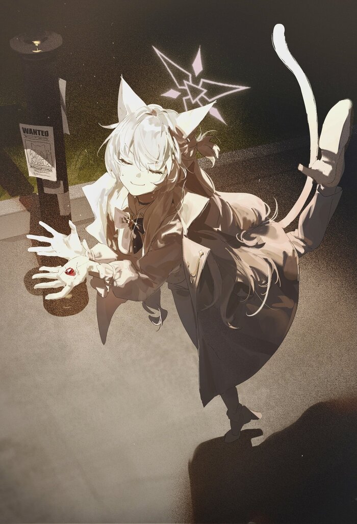      , Anime Art, , , Blue Archive, Kiyosumi Akira, Animal Ears, , , , , 
