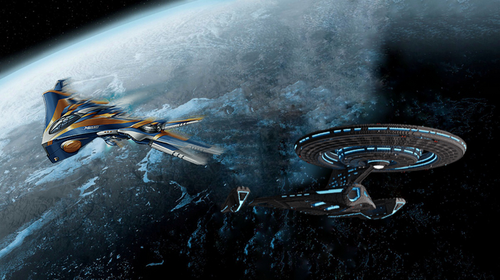 Star trek  abd Guardian of the galaxy