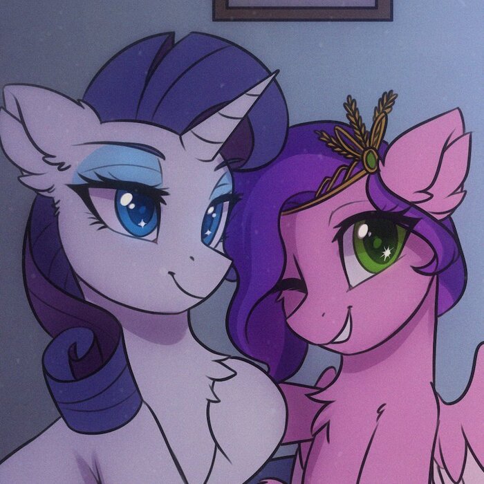   My Little Pony, Ponyart, Rarity, Pipp Petals, MLP G5