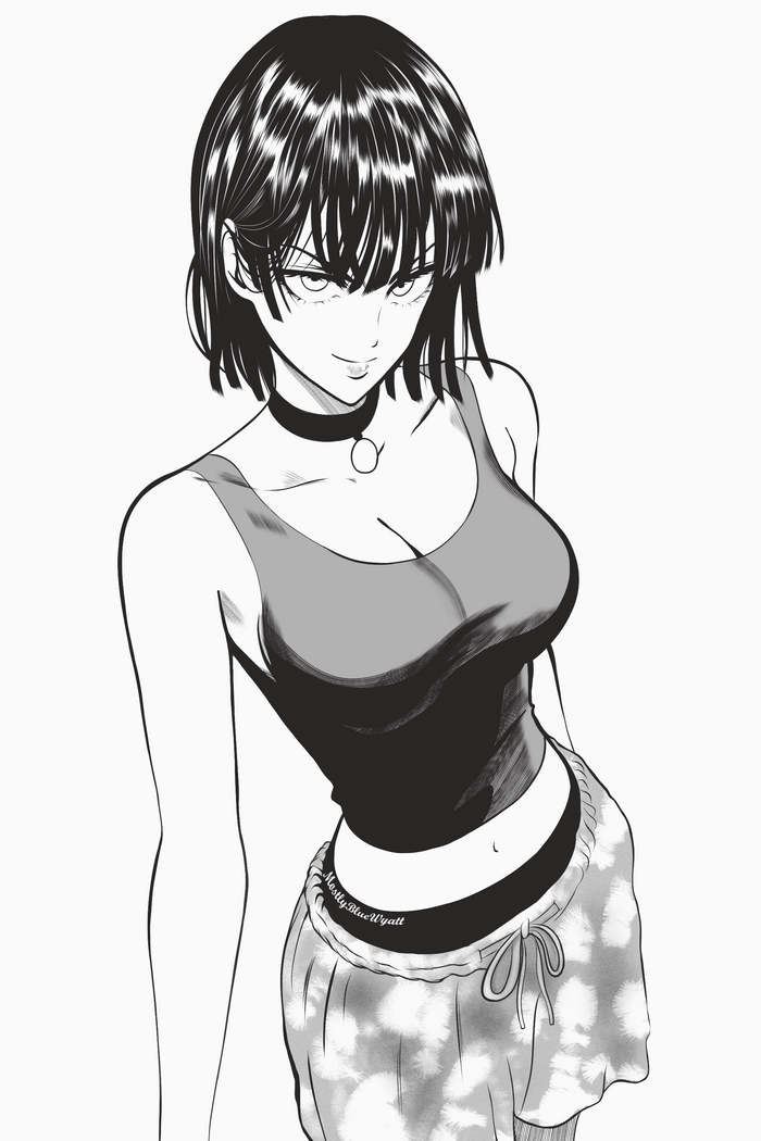   Fubuki Mostlybluewyatt, , , Anime Art, Onepunchman, Fubuki,   