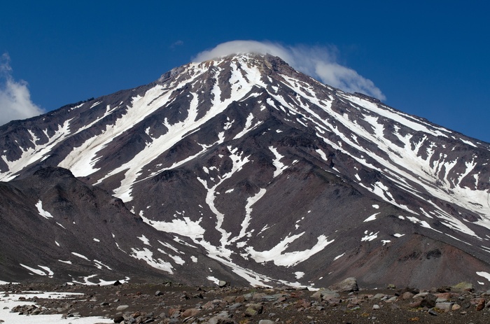 Обратная сторона Корякского вулкана
