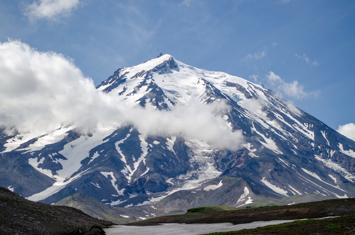 Обратная сторона Корякского вулкана