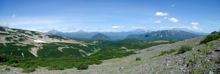 Обратная сторона Корякского вулкана