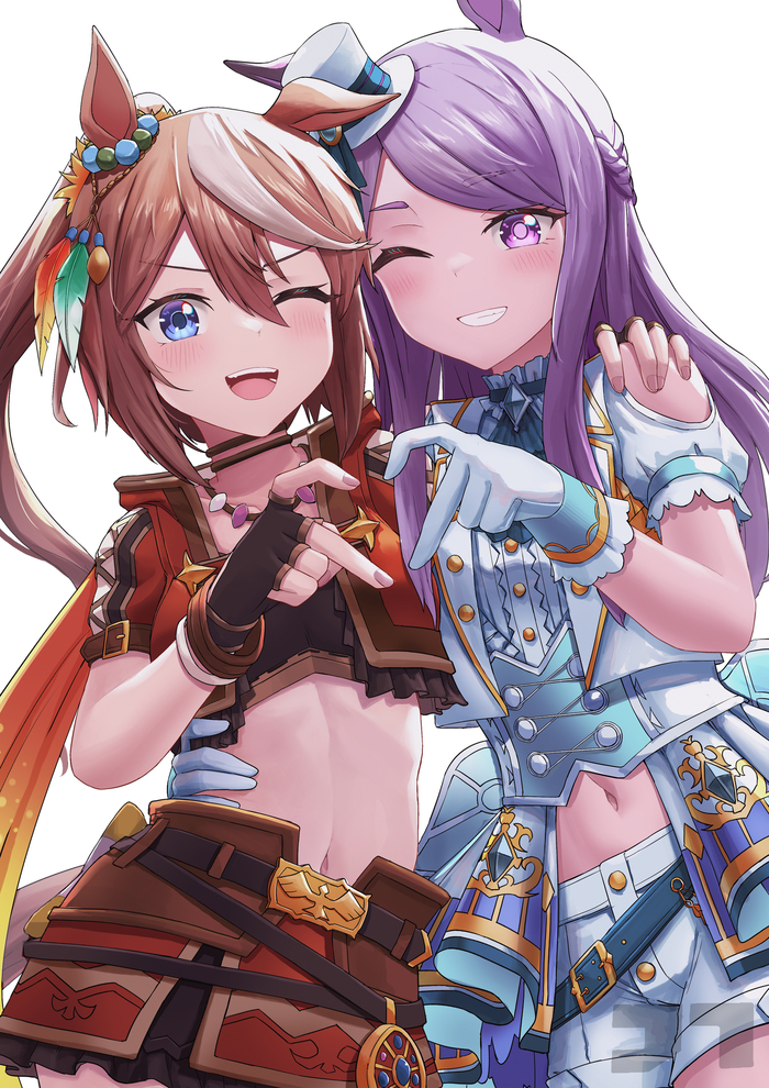 Tokai Teio &amp; Mejiro McQueen