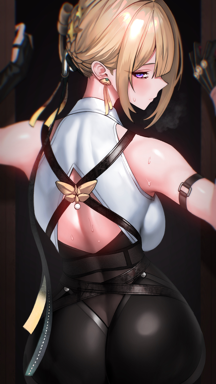 Evelyn Anime Art, , Zenless Zone Zero, Evelyn Chevalier (zzz), 