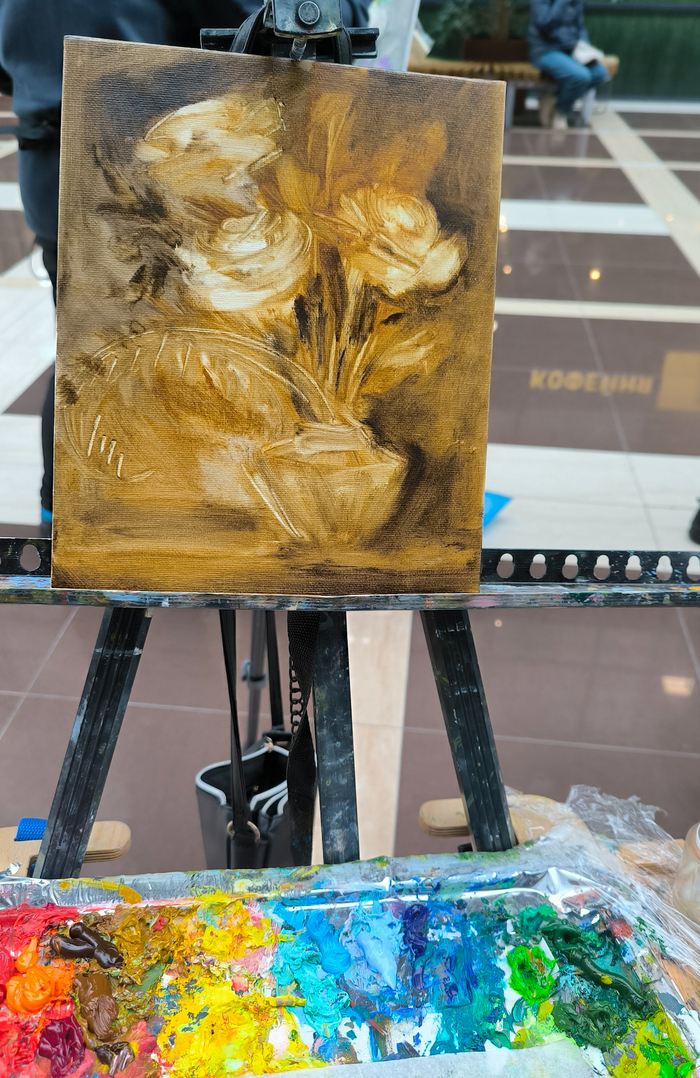 Начало. Подмалевок