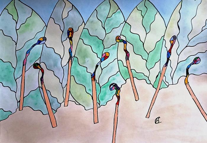 Жизнь спичек после. Вилена Салтыкова