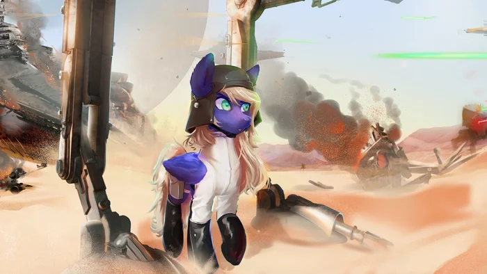 Star War Pone - My little pony, Original character, MLP crossover, Star Wars