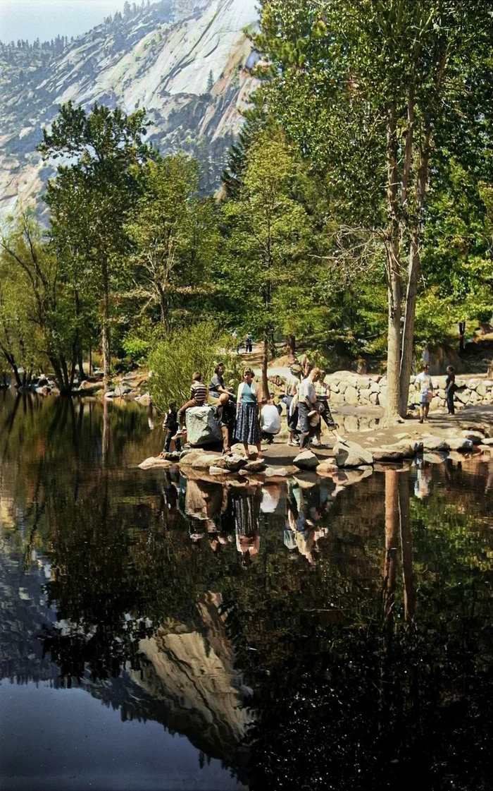 Подборка интересных и необычных фотографий из США. 20 раскрашенных фотографий ХХ века. Часть XVI Старое фото, Историческое фото, Фотография, 20 век, США, Колоризация, Длиннопост