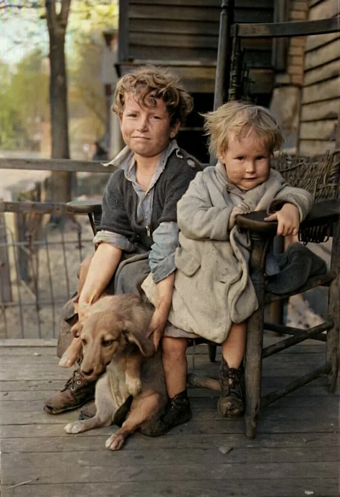 Подборка интересных и необычных фотографий из США. 20 раскрашенных фотографий ХХ века. Часть XVI Старое фото, Историческое фото, Фотография, 20 век, США, Колоризация, Длиннопост