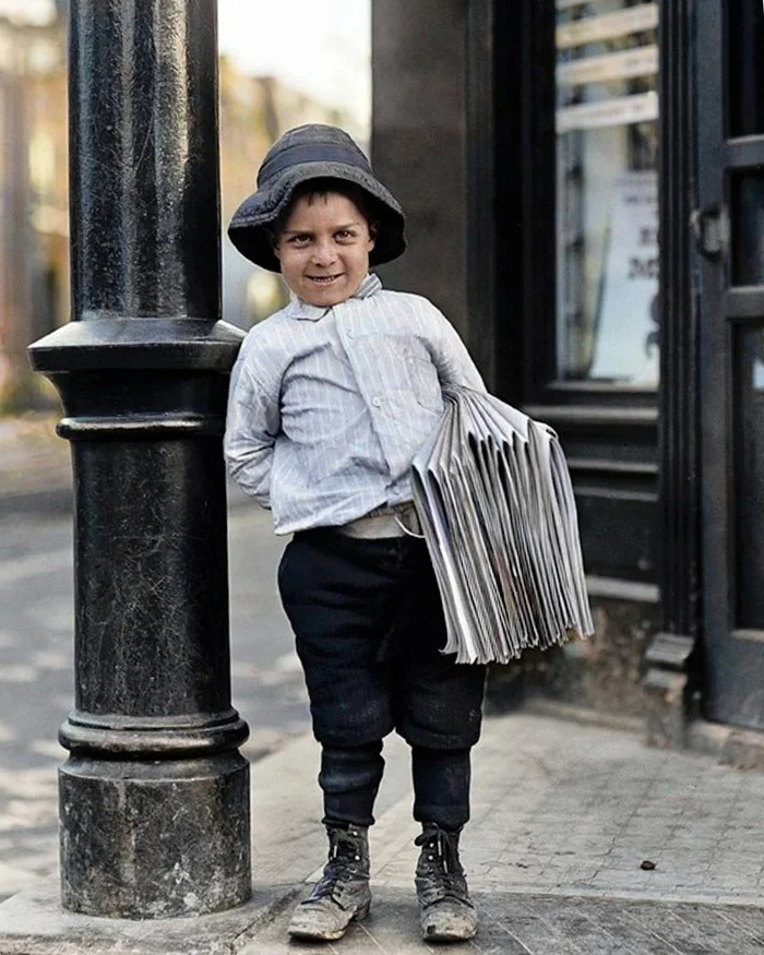 Подборка интересных и необычных фотографий из США. 20 раскрашенных фотографий ХХ века. Часть XVI Старое фото, Историческое фото, Фотография, 20 век, США, Колоризация, Длиннопост