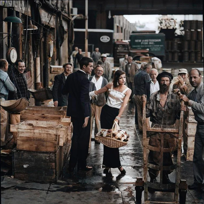 Подборка интересных и необычных фотографий из США. 20 раскрашенных фотографий ХХ века. Часть XVI Старое фото, Историческое фото, Фотография, 20 век, США, Колоризация, Длиннопост