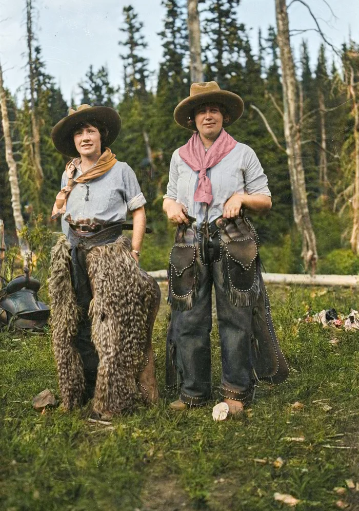 Подборка интересных и необычных фотографий из США. 20 раскрашенных фотографий ХХ века. Часть XVI Старое фото, Историческое фото, Фотография, 20 век, США, Колоризация, Длиннопост