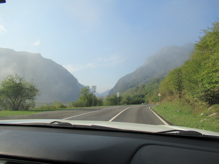 Туман всё-таки решил разбежаться