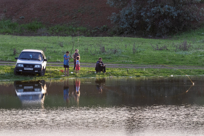 На вечерней заре